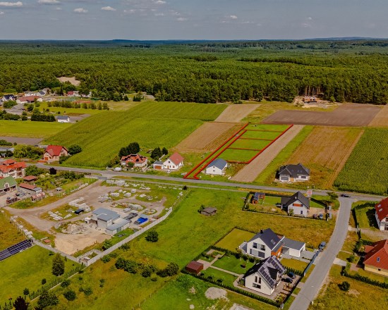 Dzialka  na sprzedaż Ujście (gw), Byszki, 1128.00m², oferta SEMR-GS-435