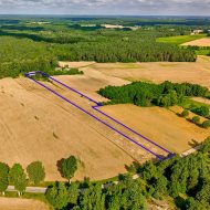 Duża działka budowlana w Dźwiersznie Małym - Gmina Łobżenica