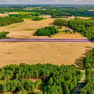 Duża działka budowlana o pow. 7704 m2 w Dźwiersznie Małym - Gmina Łobżenica